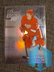2023-24 Upper Deck Series 1 Special Edition RC #SE-10 Simon Edvinsson Detroit